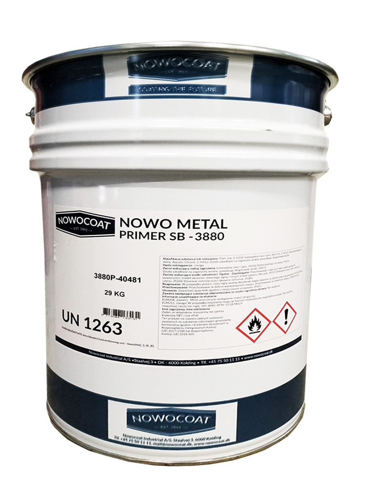 Podkład Alkidowy Novocoat czarny RAL9005, 29kg